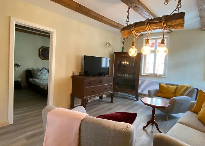 아파트 Helene Im Einzeldenkmal - Lange Gasse 29 크베들린부르크